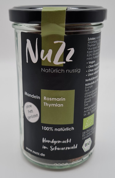 Bio Mandeln Thymian Rosmarin