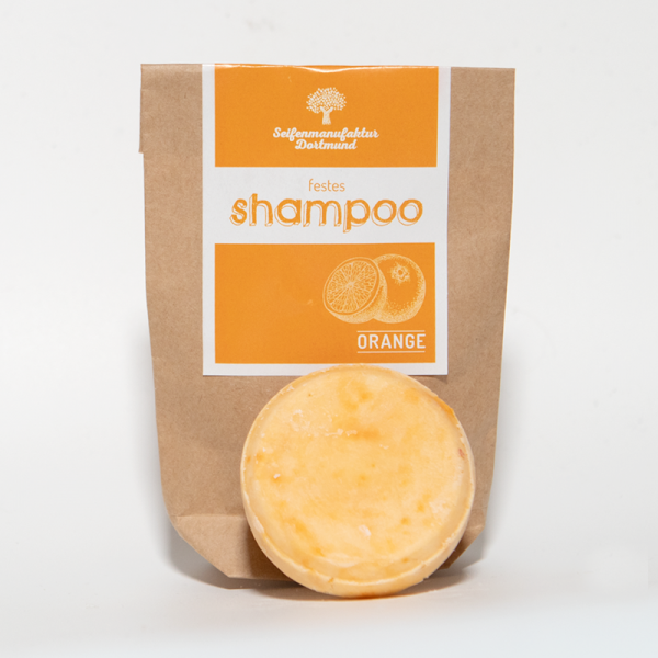 Festes Shampoo Orange Bio