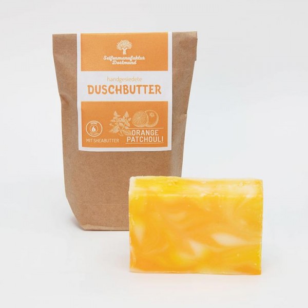 Duschbutter - Orange + Patchoulie