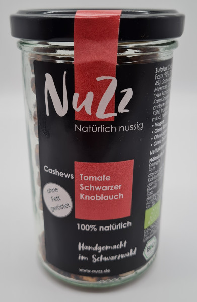 Bio Cashews mit Schwarzem Knoblauch Tomate